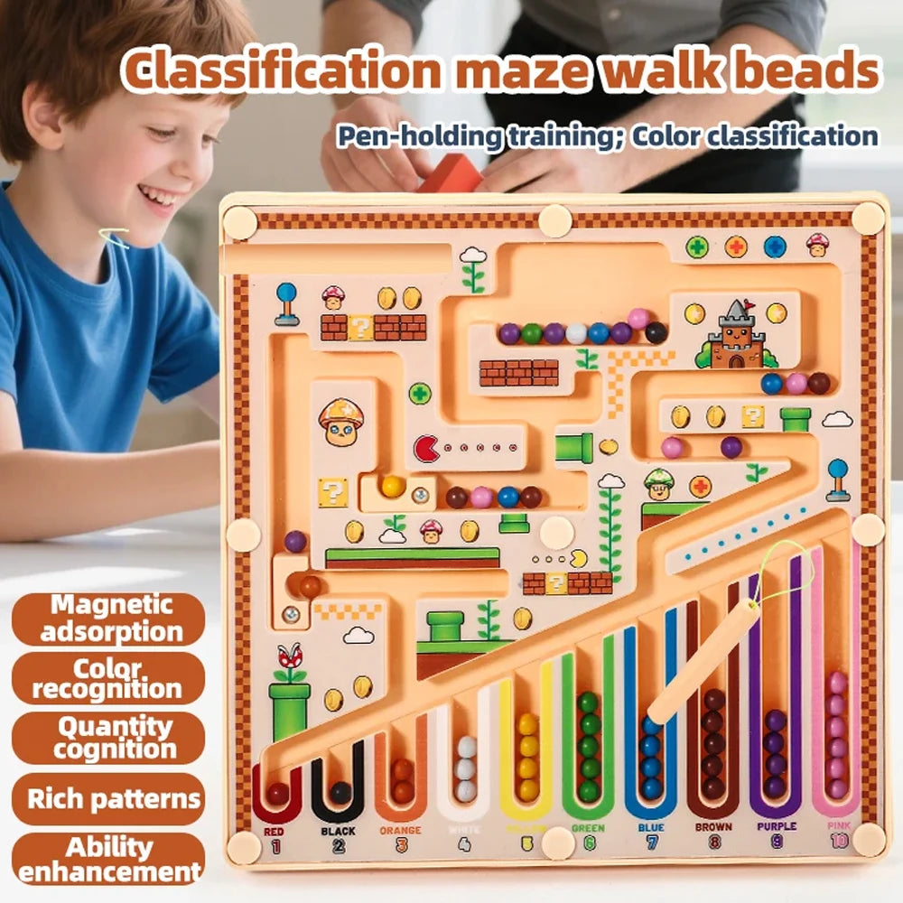 Magnetic Maze Ball – Fun Learning Puzzle for Kids