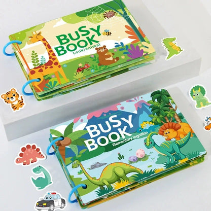 Montessori Busy Book – Early Learning Educational Toy for Kids