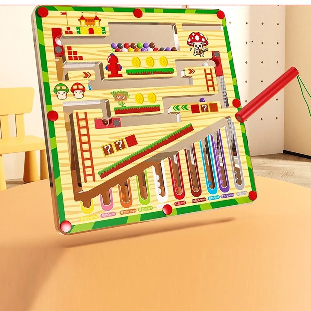 Magnetic Maze Ball – Fun Learning Puzzle for Kids